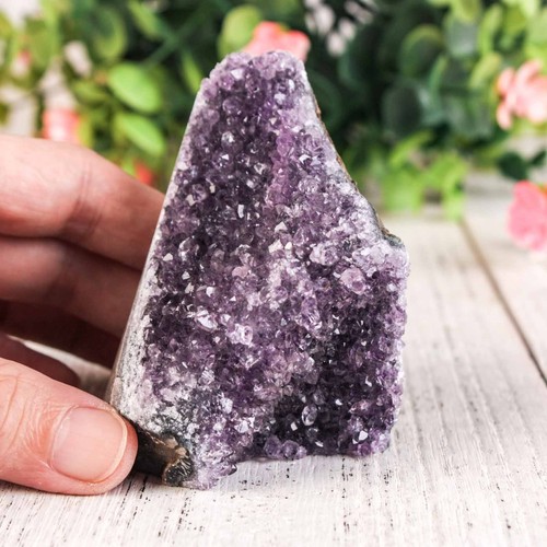 268g 76mm natural amethyst - 76mm,