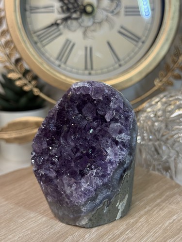 Natural amethyst geode cluster - natural,