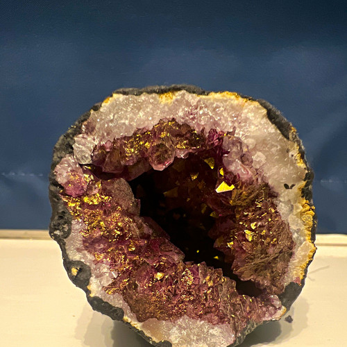Natural amethyst geode cluster - amethyst,