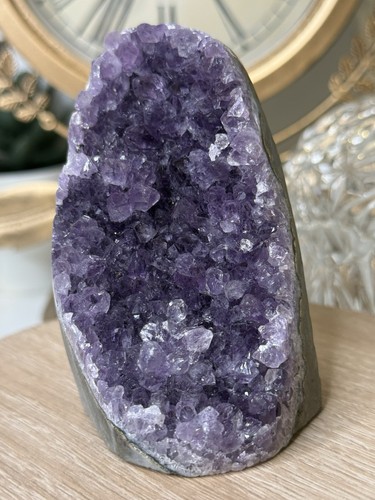 Natural amethyst geode - amethyst, cluster