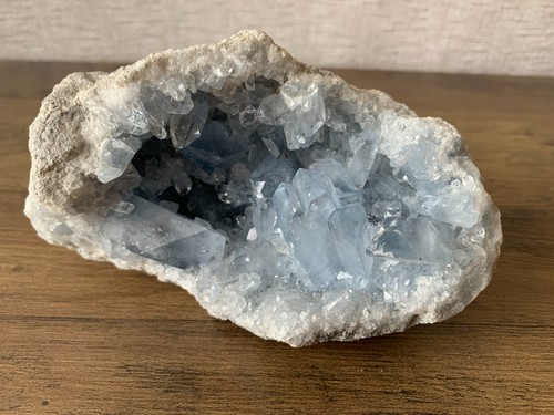Large blue celestite celestine - large,