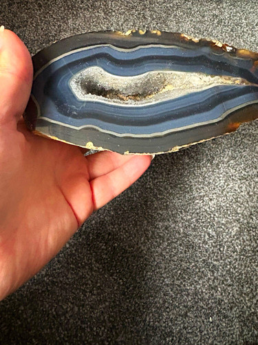 Large brazilian agate geode - large,