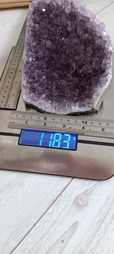 Amethyst druzy cluster huge - amethyst,