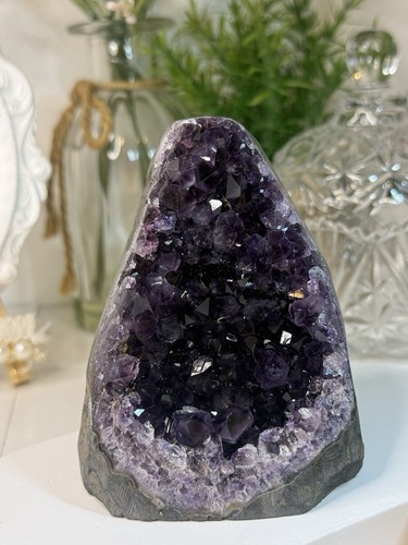 Natural amethyst geode cluster - natural,