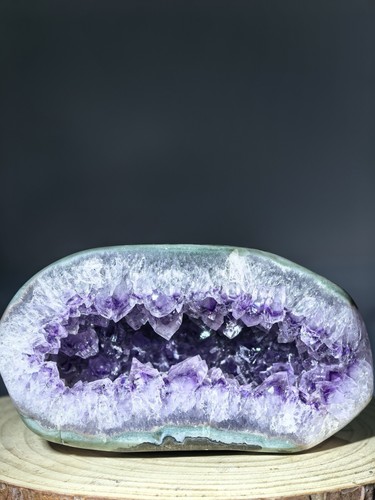 Natural amethyst geode cave - amethyst,