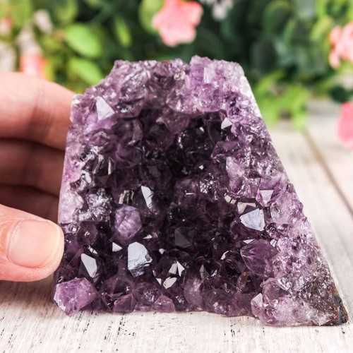 330g 65mm natural amethyst - 330g,