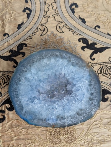 Gorgeous polished dyed - polished, blue