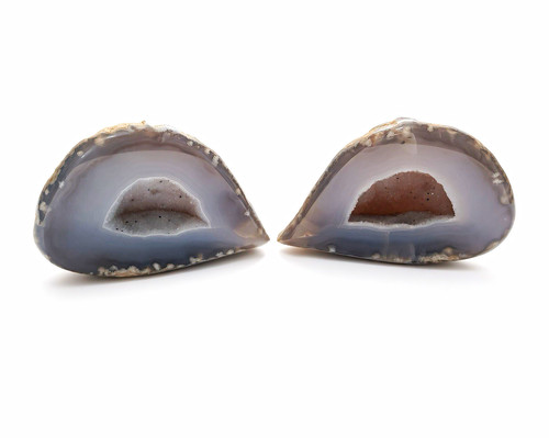 Agate geode pair matching - agate,