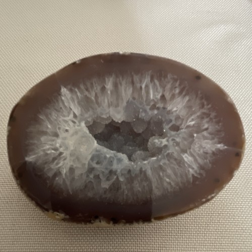 Natural polished agate - agate, geode