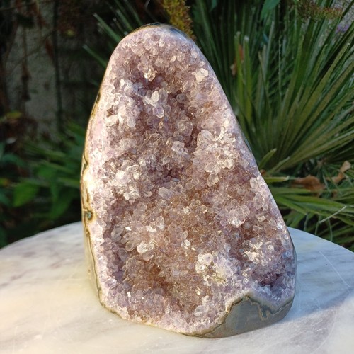 1285g druzy pink purple - 1285g,