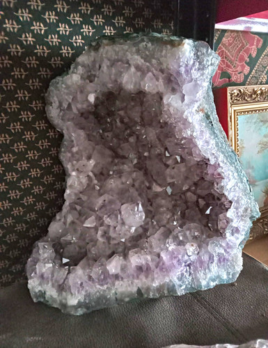 14kg natural amethyst geode - natural,