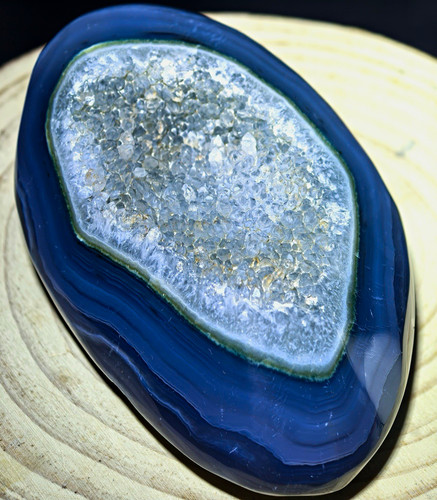 Natural sparkling druzy quartz - natural,