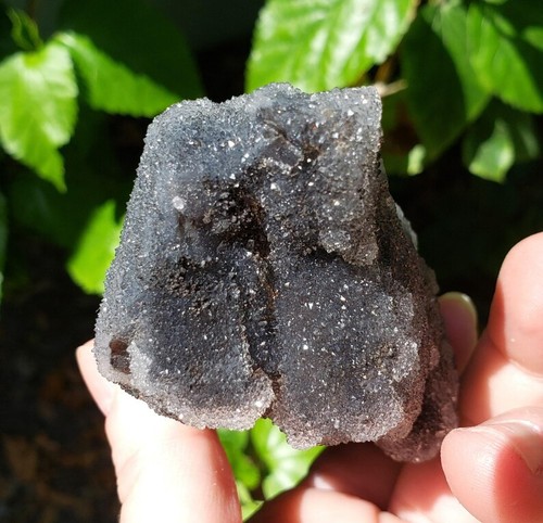 120g raw druzy sphalerite - raw,