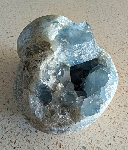 Large natural pale blue - natural,