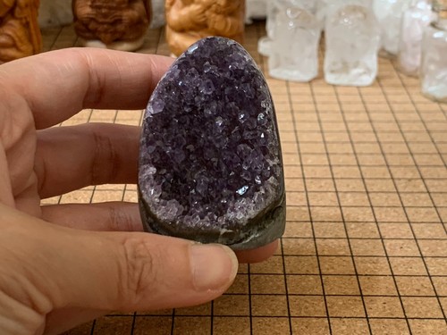 Small natural amethyst geode - small,