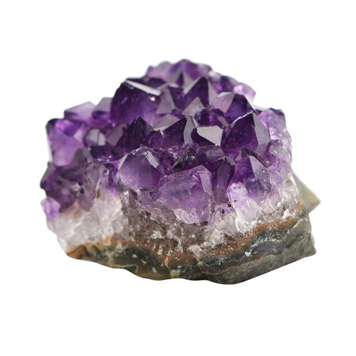 Amethyst cluster natural - amethyst,