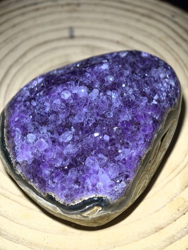 Natural amethyst geode - amethyst, cluster