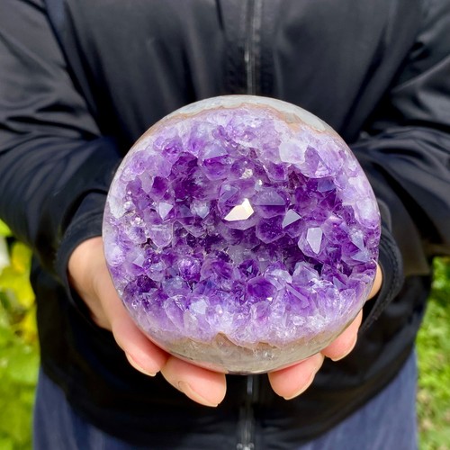 3lb natural amethyst - 1.3lb, agate