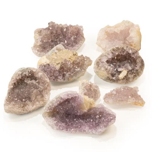 Natural amethyst geodes 6 - geodes, 4-6