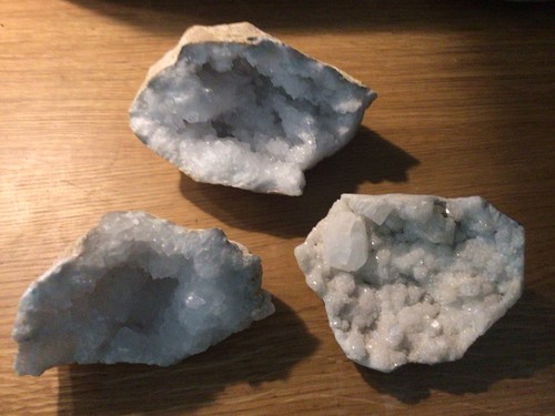 Natural celestine geode - natural,
