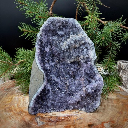 Large amethyst crystal - amethyst,