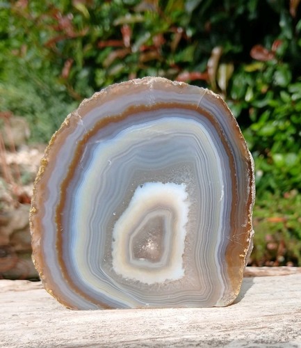 Agate crystal natural geode - crystal,