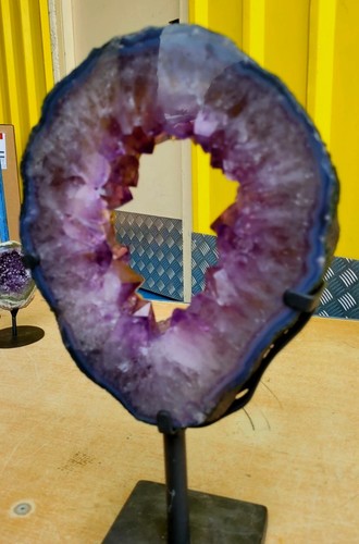 Amethyst portal geode ring - portal,
